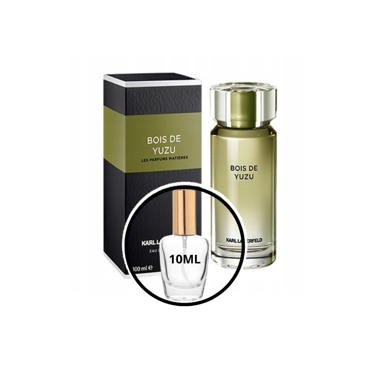 Karl Lagerfeld Bois De Yuzu Les Parfums Matieres Odlewka Wody Toaletowej dla mężczyzn 10 ml