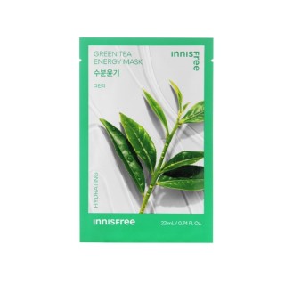 Innisfree Squeeze Energy Mask Green Tea nawilżająca Maska w płachcie 22 ml