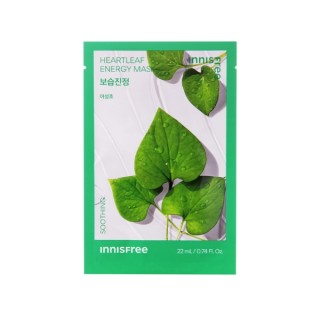 Заспокійлива тканинна маска Innisfree Squeeze Energy Mask Heartleaf 22 мл