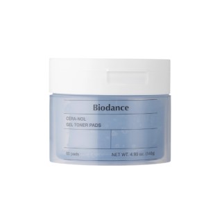 Biodance Cera-nol Gel Toner Pads żelowe Płatki nawilżające do twarzy 60 sztuk