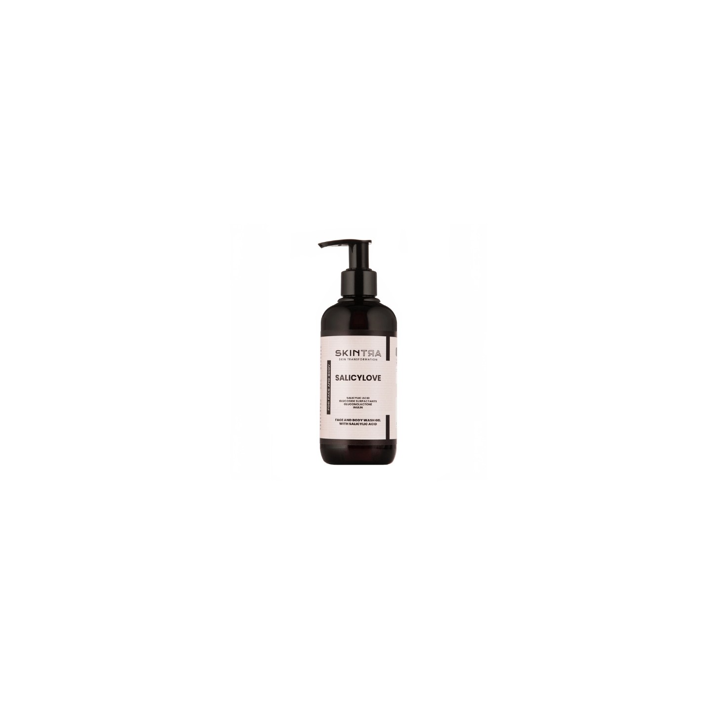 Gel nettoyant visage et corps SkinTra Salicylove à l'acide salicylique 250 ml Gel nettoyant visage et corps SkinTra Salicylove à l'acide salicylique 250 ml