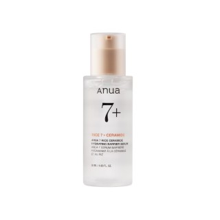 Anua Rice 7 Ceramide Hydrating Barrier Serum ryżowe Serum rozjaśniające 50 ml