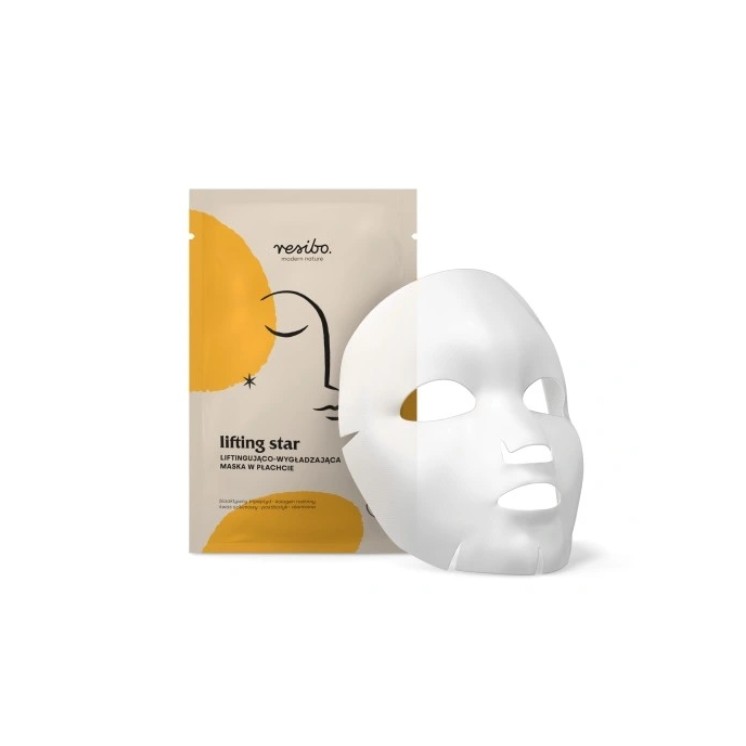 Resibo Lifting Star Lifting- und Glättungs-Tuchmaske 21 ml Resibo Lifting Star Lifting- und Glättungs-Tuchmaske 21 ml