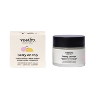 Resibo Berry On Top Regenerierende Nachtcreme mit Ceramid-Komplex 50 ml Resibo Berry On Top Regenerierende Nachtcreme mit Ceramid-Komplex 50 ml