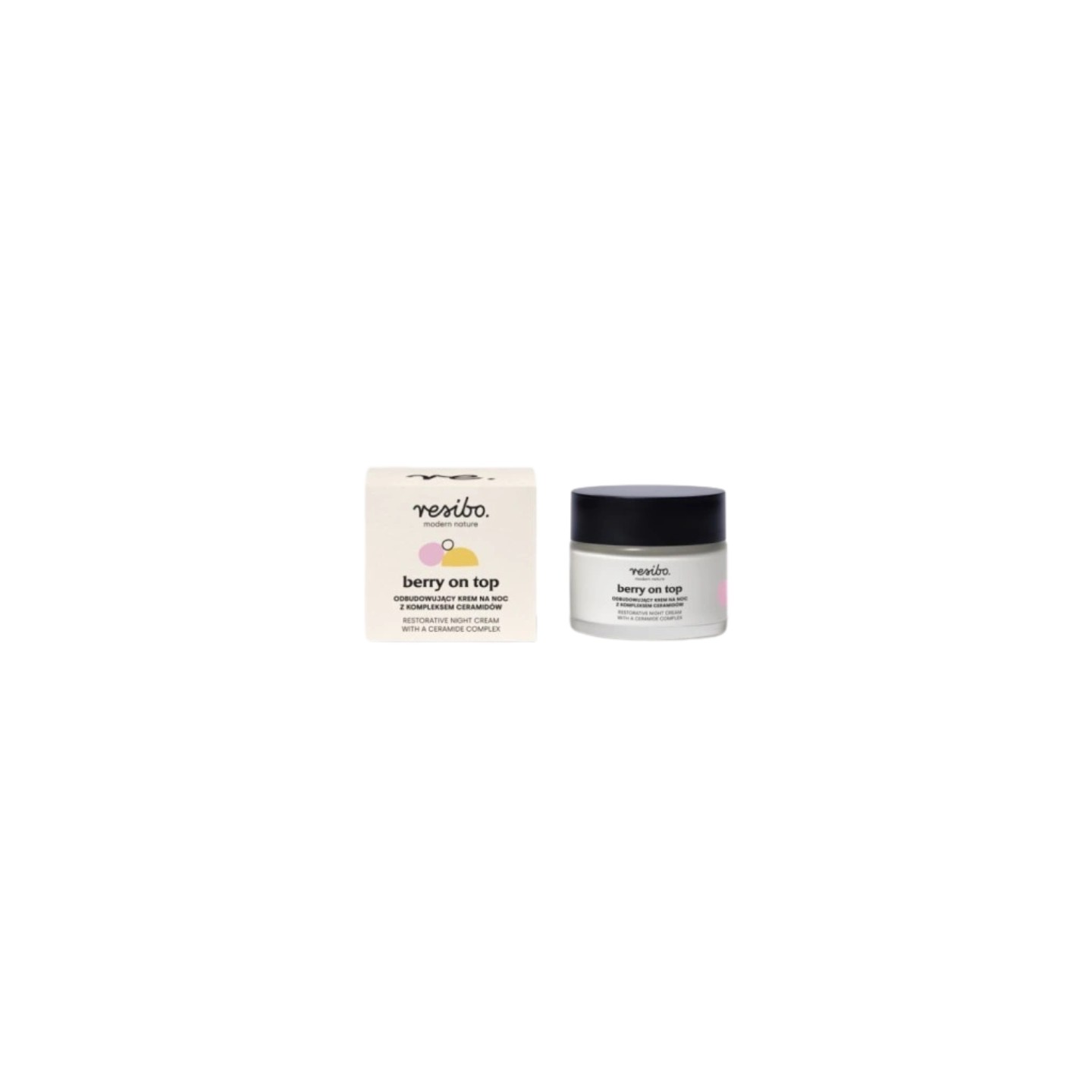 Resibo Berry On Top Regenerierende Nachtcreme mit Ceramid-Komplex 50 ml Resibo Berry On Top Regenerierende Nachtcreme mit Ceramid-Komplex 50 ml