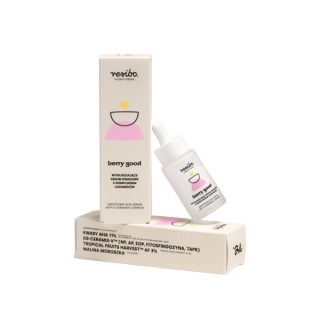 Resibo Berry Goed gladmakend zuurserum met ceramidecomplex 30 ml