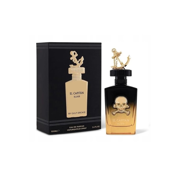 Gulf Orchid El Capitan Elixir Eau de Parfum for Men 100 ml Gulf Orchid El Capitan Elixir Eau de Parfum for Men 100 ml