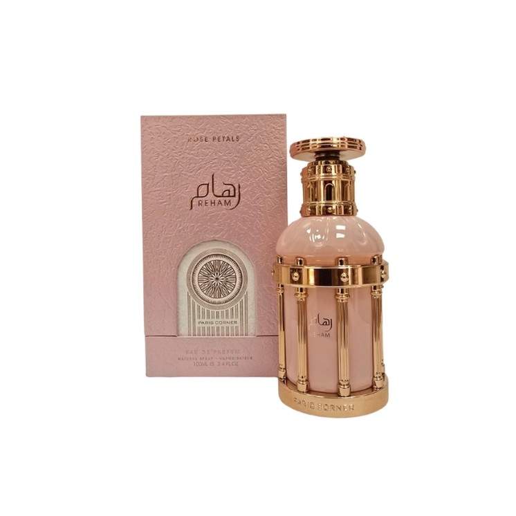 Paris Corner Reham Rose Petals Eau de Parfum for Women 100 ml Paris Corner Reham Rose Petals Eau de Parfum for Women 100 ml