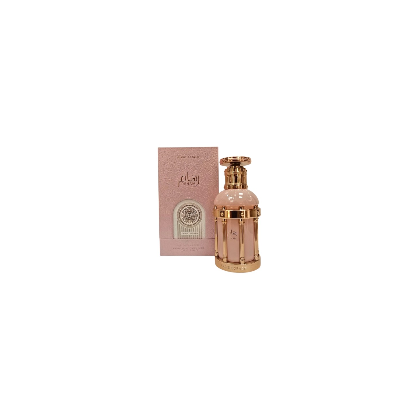 Paris Corner Reham Rose Petals Eau de Parfum for Women 100 ml Paris Corner Reham Rose Petals Eau de Parfum for Women 100 ml