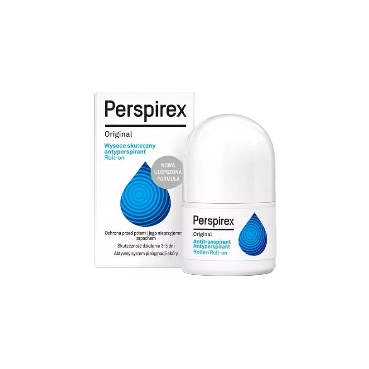 Perspirex Orginal Antityperspirant Roll-on 20 ml Perspirex Orginal Antityperspirant Roll-on 20 ml