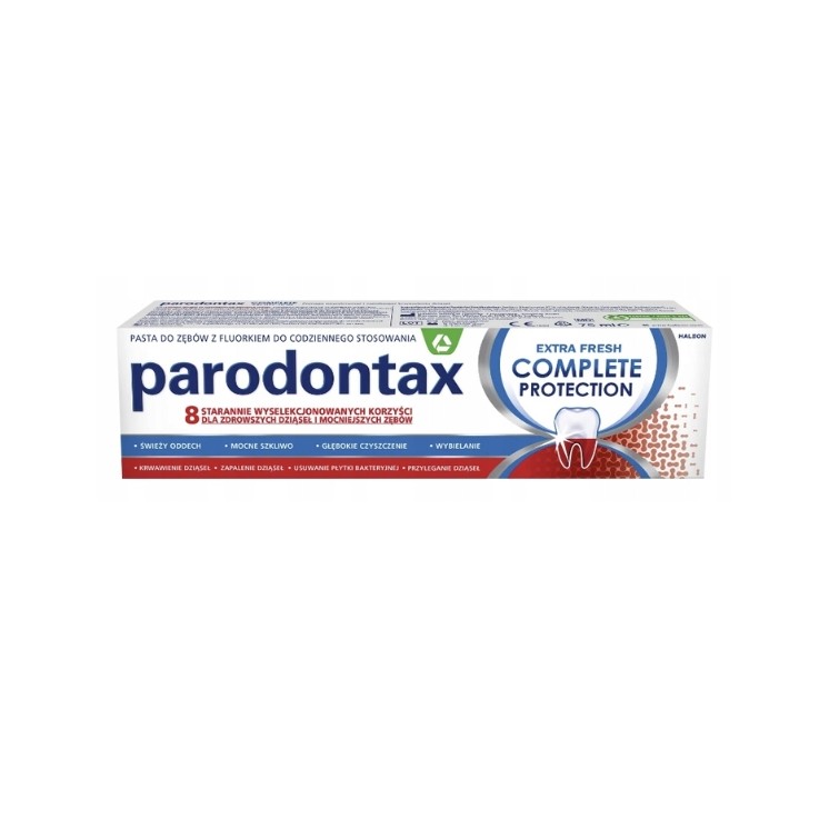 Parodontax Extra Fresh Complete Protection Pasta do zębów z fluorkiem 75 ml