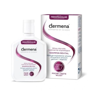 Shampooing Dermena Revital , prévenant la chute des cheveux liée à la ménopause, 200 ml