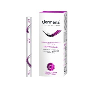 Dermena Lash Wimper- en wenkbrauwgroeistimulerende conditioner 7 ml