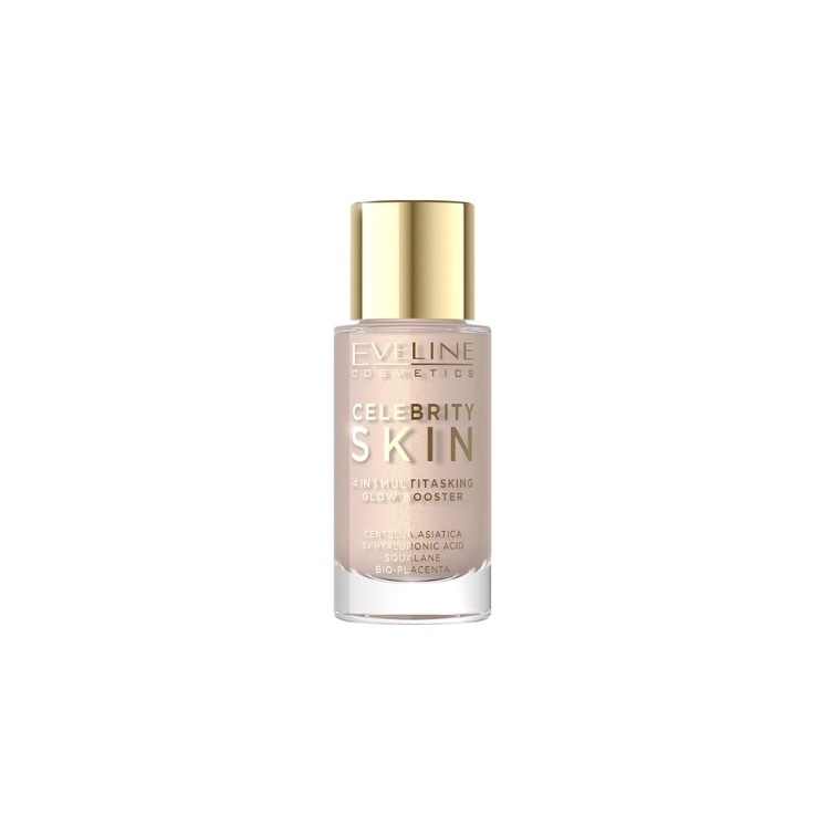 Eveline Celebrity Skin 4in1 Multifunktionale Glow Booster Gesichts-Base /01/ 30 ml