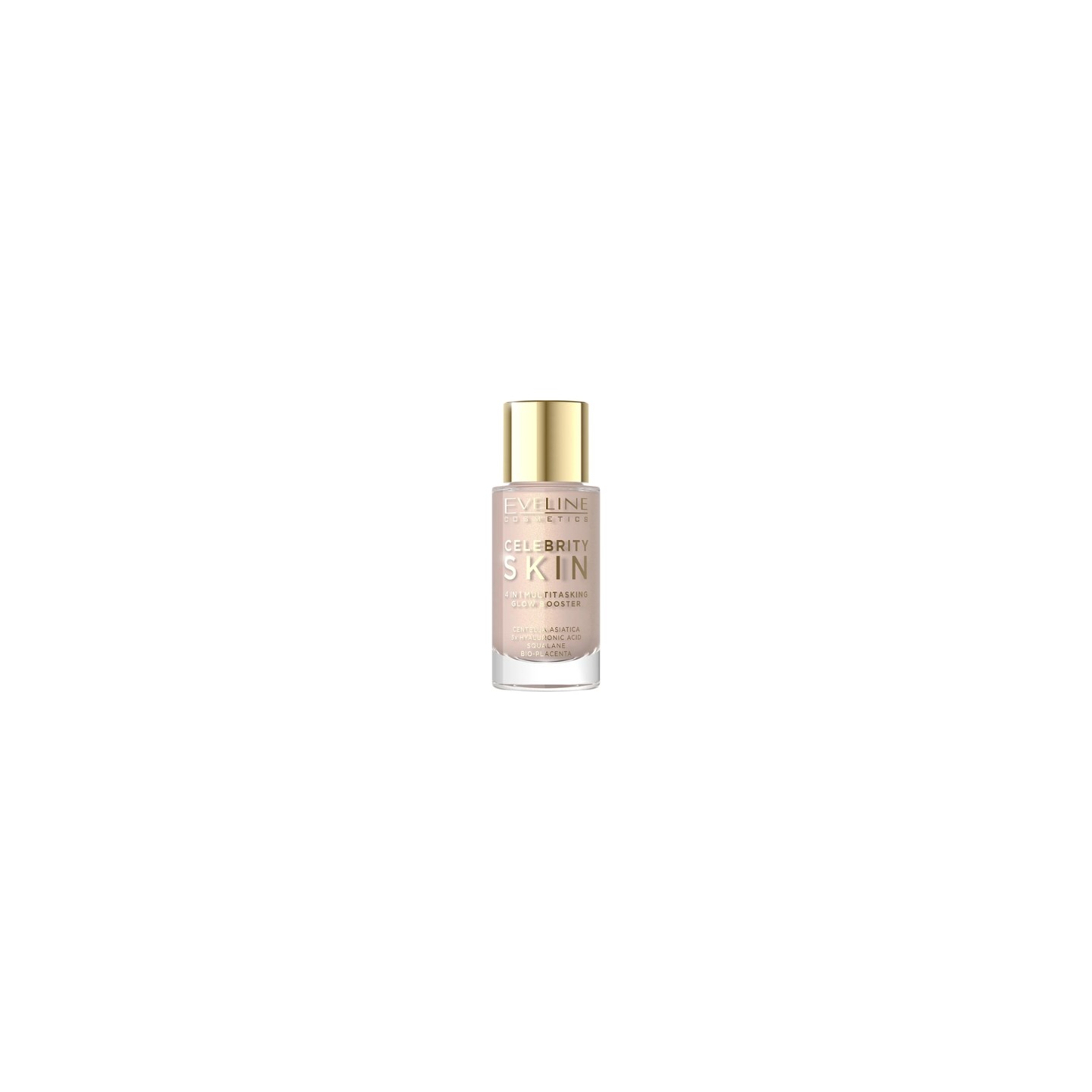 Eveline Celebrity Skin 4in1 Multifunktionale Glow Booster Gesichts-Base /01/ 30 ml Eveline Celebrity Skin 4in1 Multifunktionale Glow Booster Gesichts-Base /01/ 30 ml