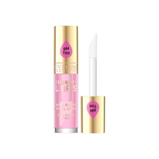 Huile à lèvres Eveline Celebrity Lips - Sérum pour les lèvres /02/ Rose 5 ml