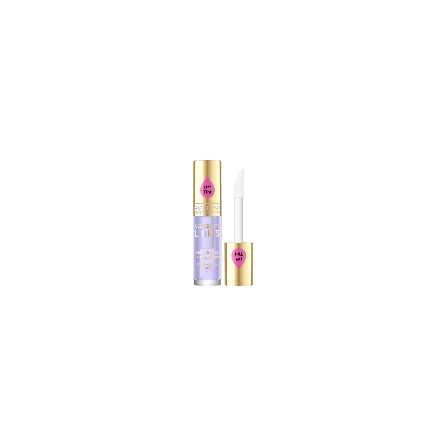 Eveline Celebrity Lips Lippenöl - Serum /03/ Violet 5 ml Eveline Celebrity Lips Lippenöl - Serum /03/ Violet 5 ml