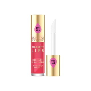 Eveline Celebrity Lips Olejek - serum do ust /04/ Red 5 ml Eveline Celebrity Lips Olejek - serum do ust /04/ Red 5 ml