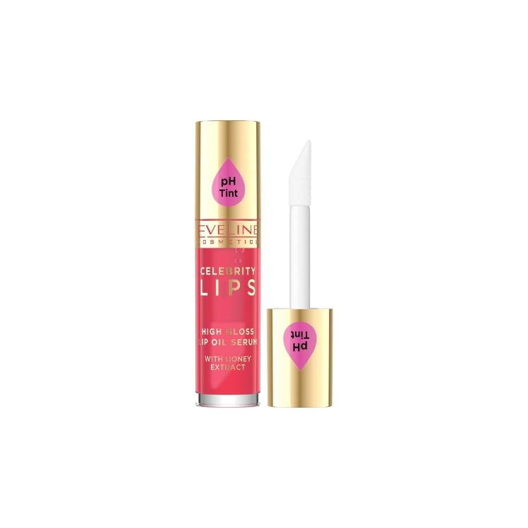 Eveline Celebrity Lips Oil - Lip Serum /04/ Red 5 ml Eveline Celebrity Lips Oil - Lip Serum /04/ Red 5 ml