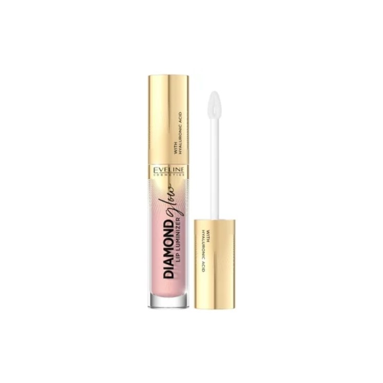 Eveline Diamond Glow Lip Luminizer Lipgloss mit Hyaluronsäure /03/ 5 ml Eveline Diamond Glow Lip Luminizer Lipgloss mit Hyaluronsäure /03/ 5 ml