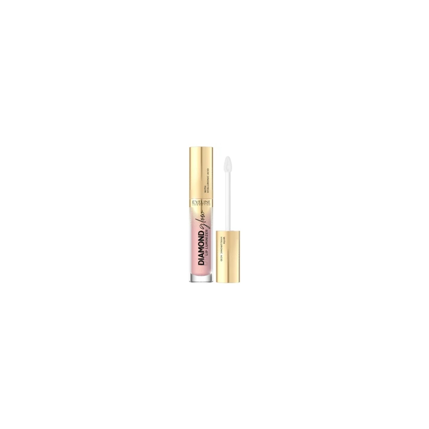 Eveline Diamond Glow Lip Luminizer Lipgloss mit Hyaluronsäure /03/ 5 ml Eveline Diamond Glow Lip Luminizer Lipgloss mit Hyaluronsäure /03/ 5 ml