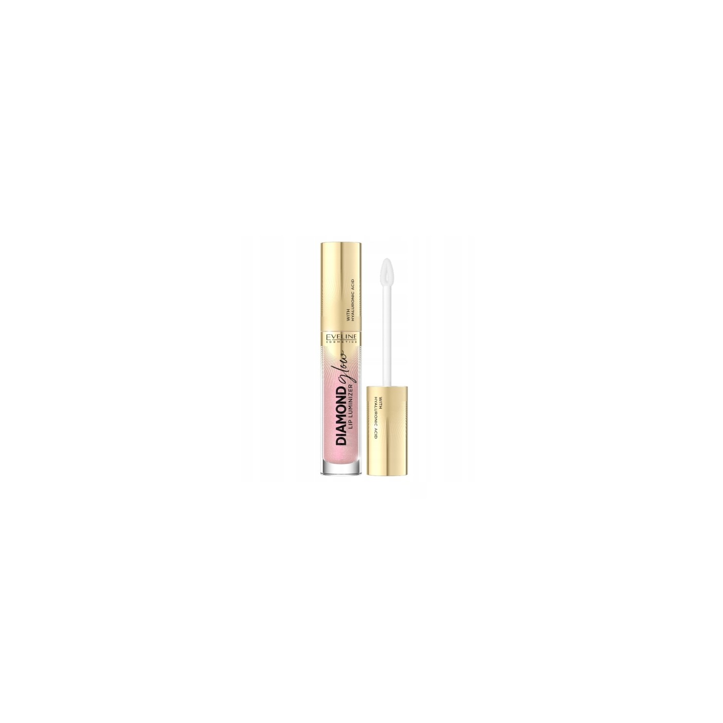 Eveline Diamond Glow Lip Luminizer Lipgloss mit Hyaluronsäure /14/ 5 ml Eveline Diamond Glow Lip Luminizer Lipgloss mit Hyaluronsäure /14/ 5 ml