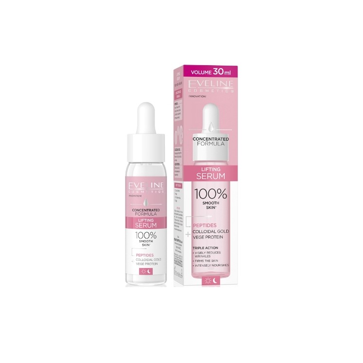 Eveline Skoncentrowana Formuła Serum do twarzy na dzień i noc Lifting 30 ml Eveline Skoncentrowana Formuła Serum do twarzy na dzień i noc Lifting 30 ml