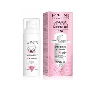 Eveline Collagen Super Needles 100 Mezo-booster nawilżająco-odżywczy 50 ml Eveline Collagen Super Needles 100 Mezo-booster nawilżająco-odżywczy 50 ml