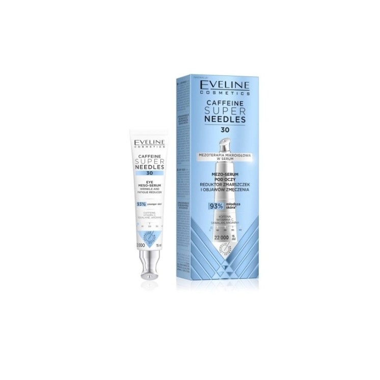 Eveline Coffeine Super Needles 30 Mezo-serum pod oczy 15 ml