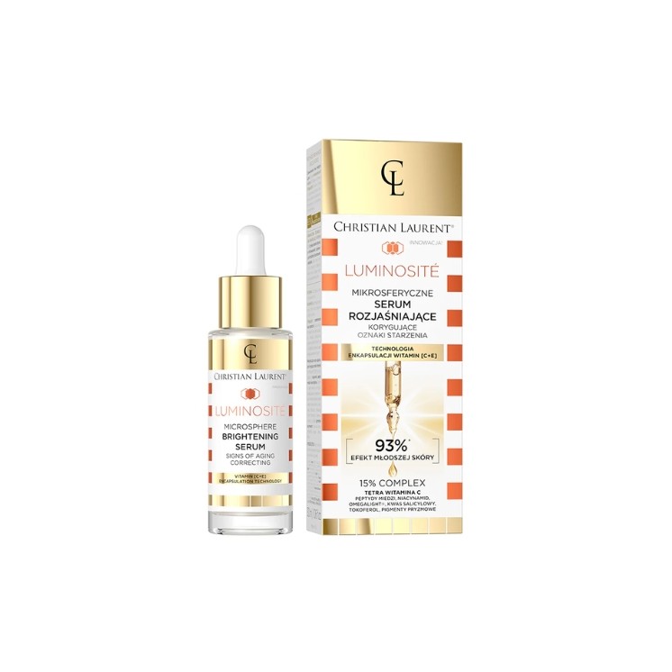 Christian Laurent Luminosite Mikrosferyczne Serum rozjaśniające korygujące oznaki starzenia 30 ml Christian Laurent Luminosite Mikrosferyczne Serum rozjaśniające korygujące oznaki starzenia 30 ml