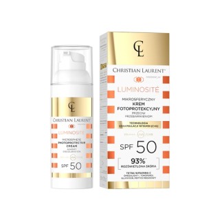 Christian Laurent Luminosite Mikrosferyczny Krem fotoprotekcyjny przeciw przebarwieniom SPF50 PA++++ 50 ml Christian Laurent Luminosite Mikrosferyczny Krem fotoprotekcyjny przeciw przebarwieniom SPF50 PA++++ 50 ml