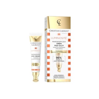Crème contour des yeux Christian Laurent Luminosite Microsphere contre les signes de fatigue 15 ml