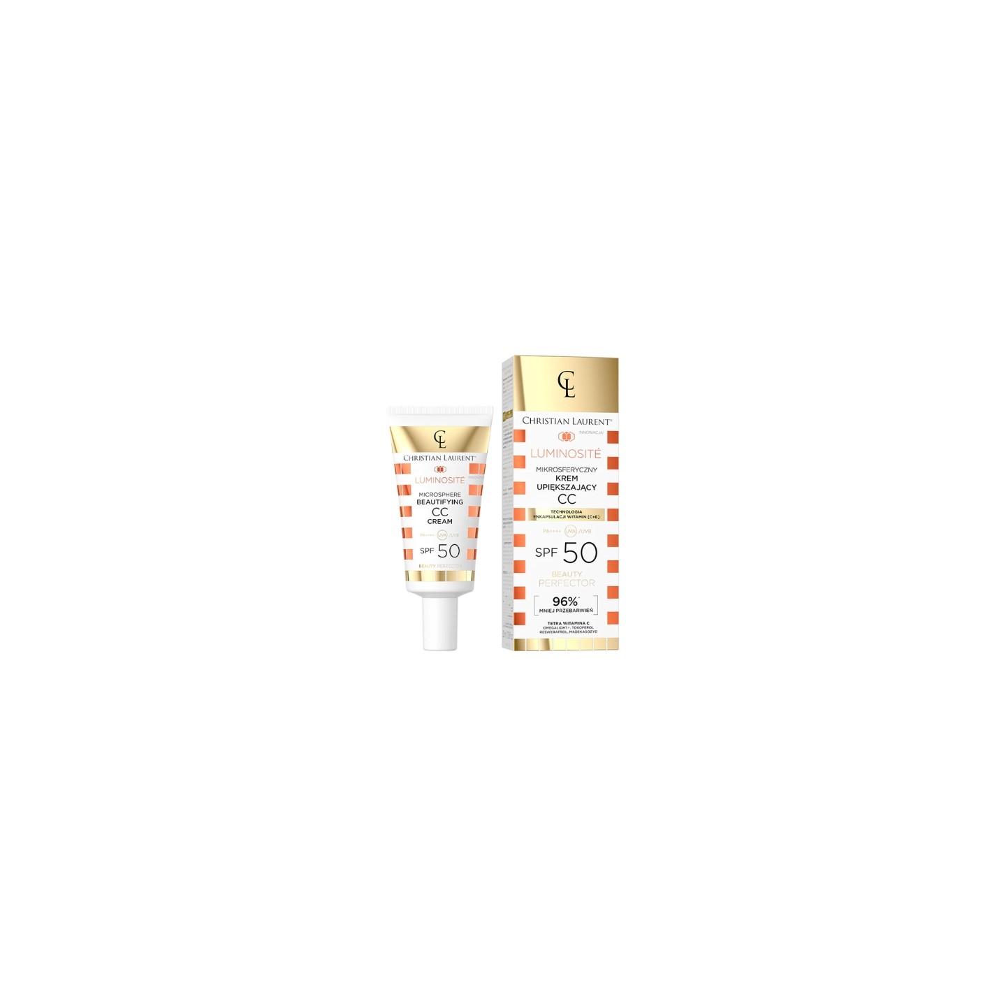 Christian Laurent Luminosite Mikrosferyczny upiększający Krem CC SPF50 PA++++ 30 ml Christian Laurent Luminosite Mikrosferyczny upiększający Krem CC SPF50 PA++++ 30 ml