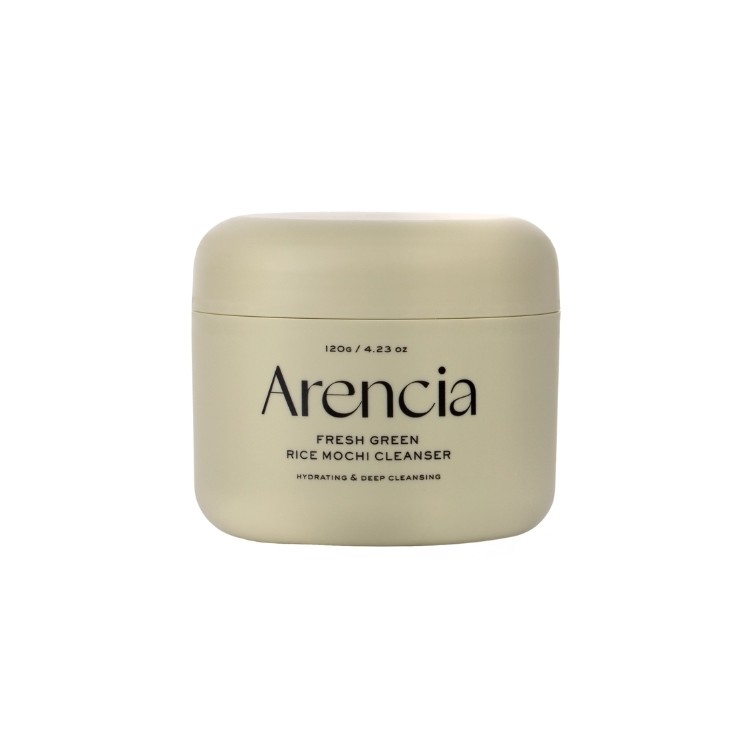Arencia Fresh Green Rice Mochi Cleanser Moisturizing and Cleansing Face Wash Paste 120 g