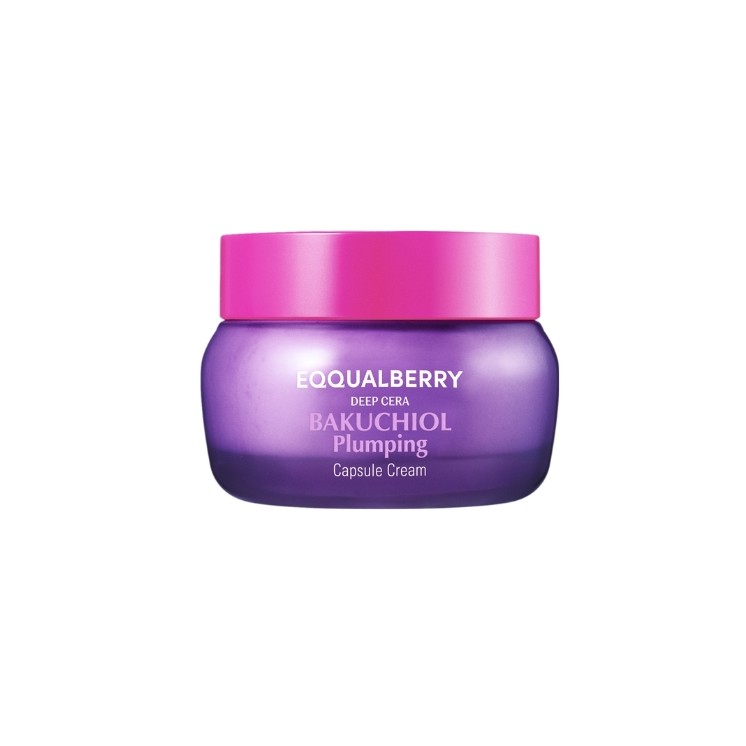 Eqqualberry Bakuchiol Plumping Capsule Cream Verstevigende en hydraterende gezichtscrème met bakuchiol 50 ml
