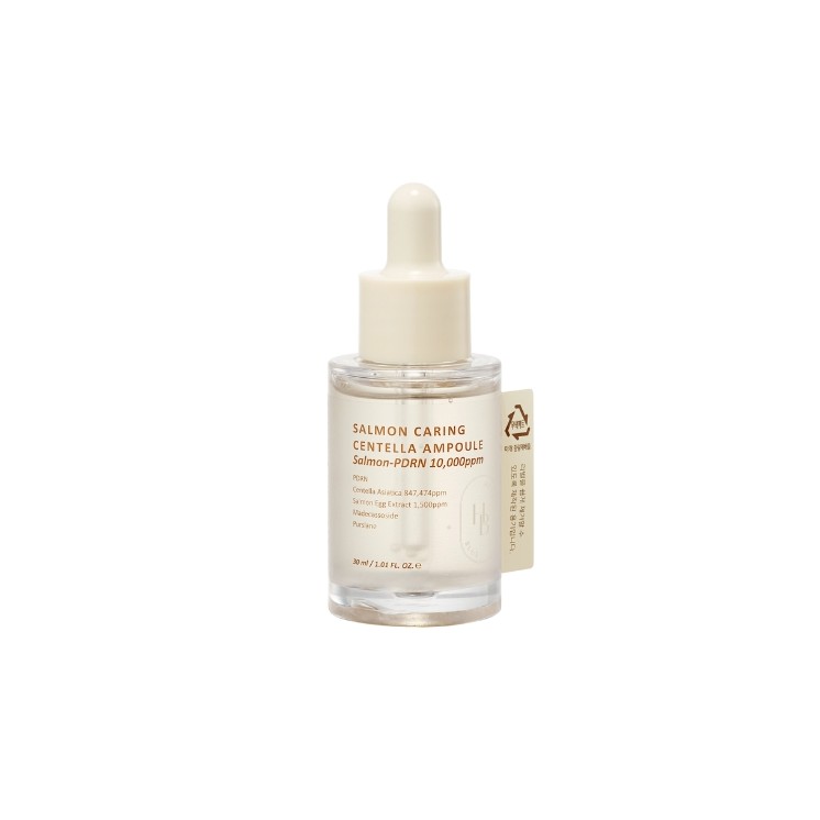 Ampoule revitalisante pour le visage Heveblue Salmon Caring Centella 30 ml