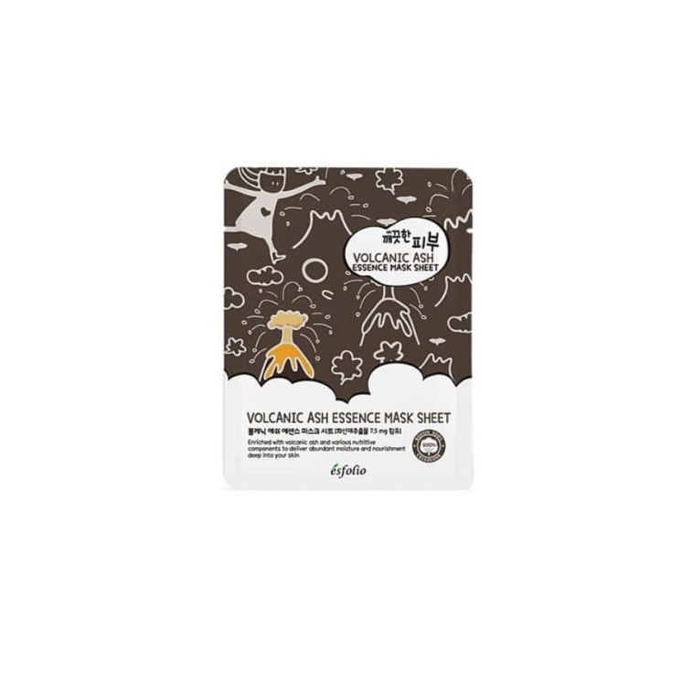 Esfolio Volcanic Ash Esseence Sheet Mask 25 ml