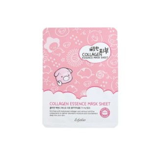 Masque en tissu raffermissant à l'essence Collagen Esfolio 25 ml