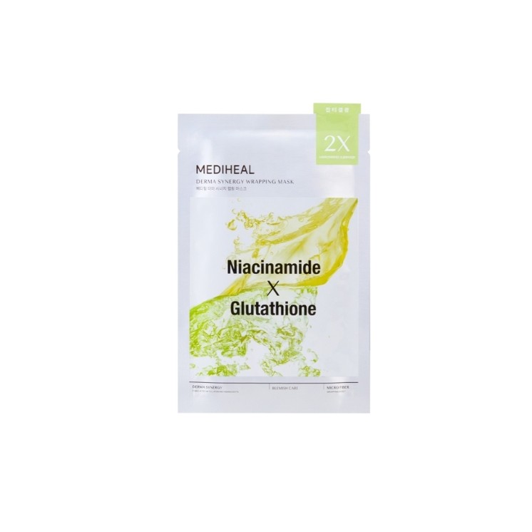 Mediheal Derma Synergy Niacinamide & Glutathion Reinigingsmasker 25 ml