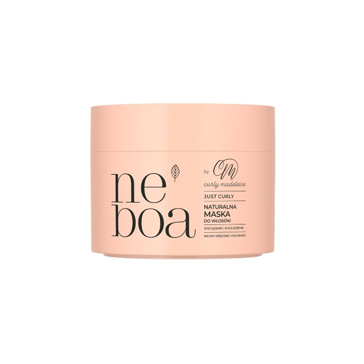 Neboa Curly Madeleine Just Curl naturalna Maska do włosów Dociążenie i wygładzenie 300 ml Neboa Curly Madeleine Just Curl naturalna Maska do włosów Dociążenie i wygładzenie 300 ml