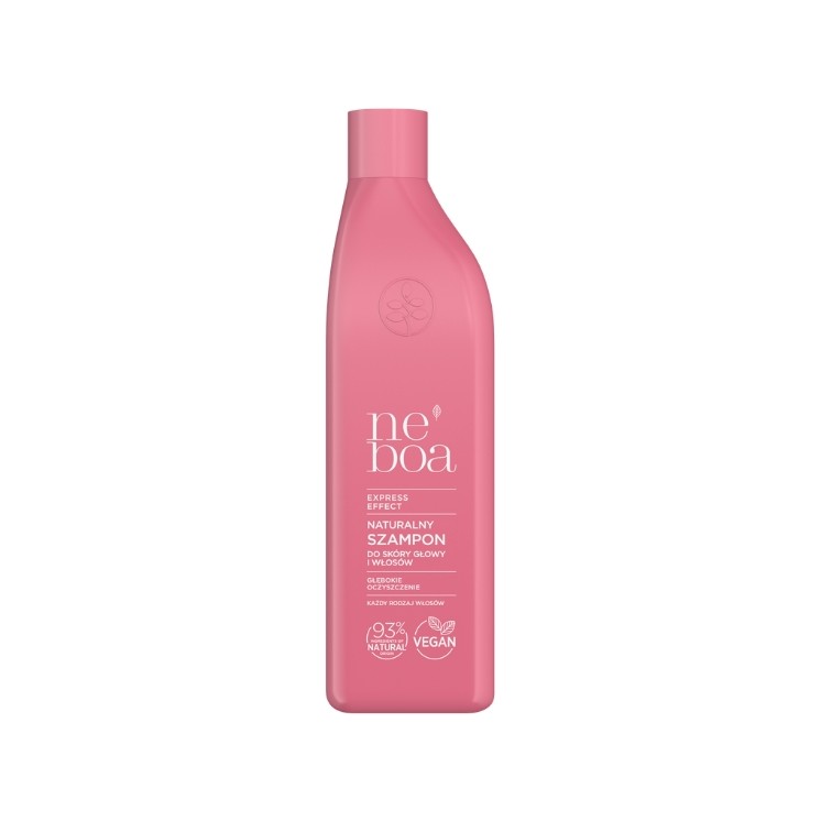 Neboa Express Effect Natuurlijke Shampoo voor hoofdhuid en haar Diepe reiniging 300 ml
