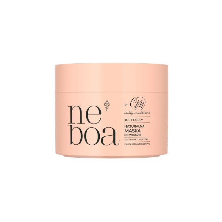 Masque capillaire naturel Neboa Curly Madeleine Just Curl nourrissant et adoucissant 300 ml