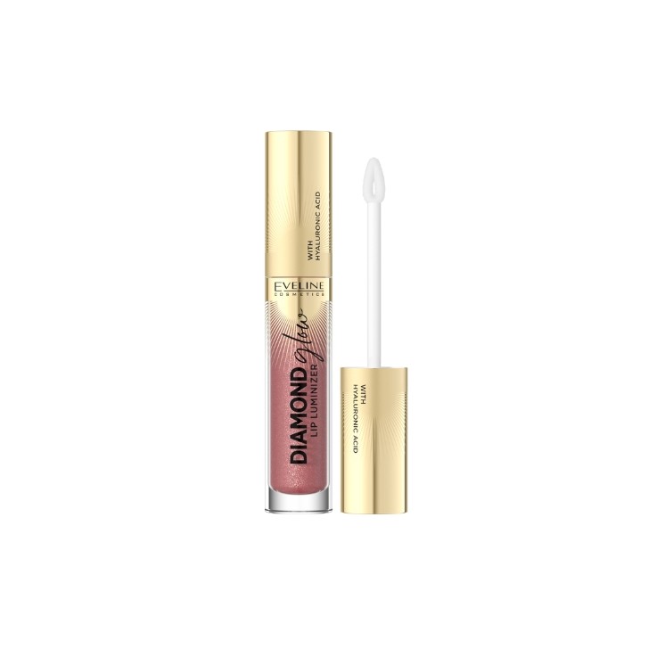 Блиск для губ Eveline Diamond Glow Lip Luminizer з гіалуроновою кислотою /15/ 5 мл