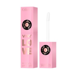 Eveline VinyLove Langanhaltender Flüssig-Lippenstift mit Gloss-Effekt /01/ Pinky 4 ml