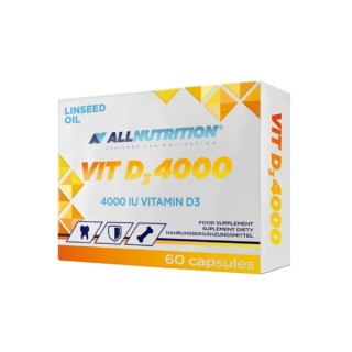 AllNutrition VIT D3 4000 60 kapsułek