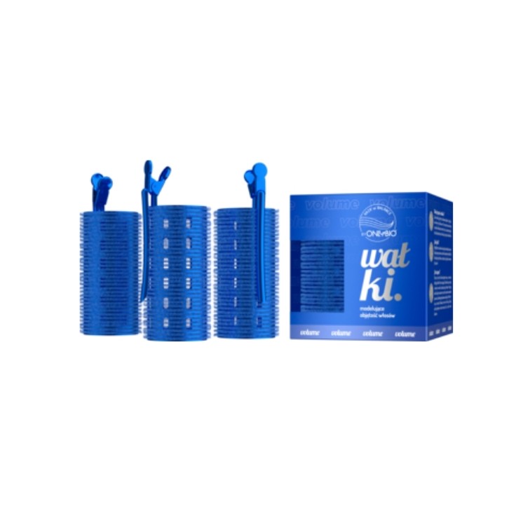 ONLYBIO Hair in Balance Volume Моделюючі бігуді для об'єму волосся 3 шт. 4x9 см