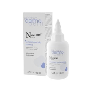 Peeling exfoliant nettoyant pour le cuir chevelu Nacomi Next Level Dermo 135 ml