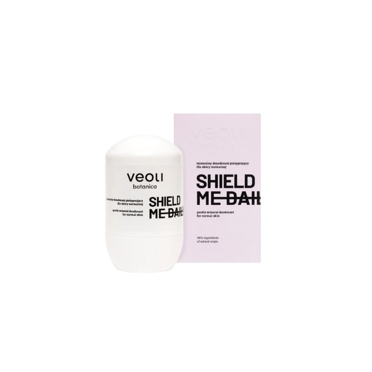 Дезодорант-поживний мінеральний Veoli Botanica Shield Me Daily для нормальної шкіри 50 мл