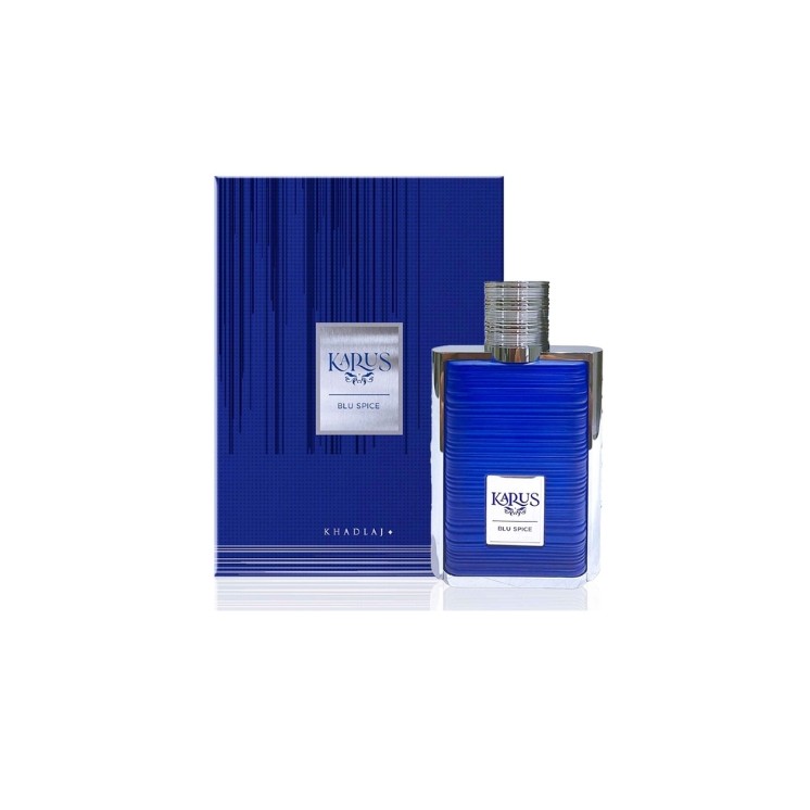 Khadlaj Karus Blu Spice Unisex Eau de Parfum für Männer und Frauen 100 ml