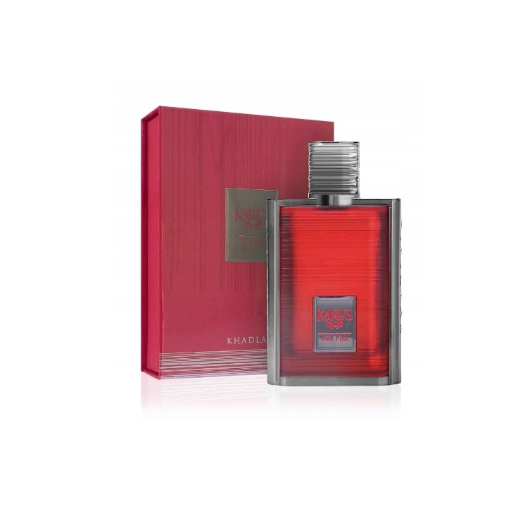 Khadlaj Karus Oud Fire Unisex Woda perfumowana dla mężczyzn i kobiet 100 ml 